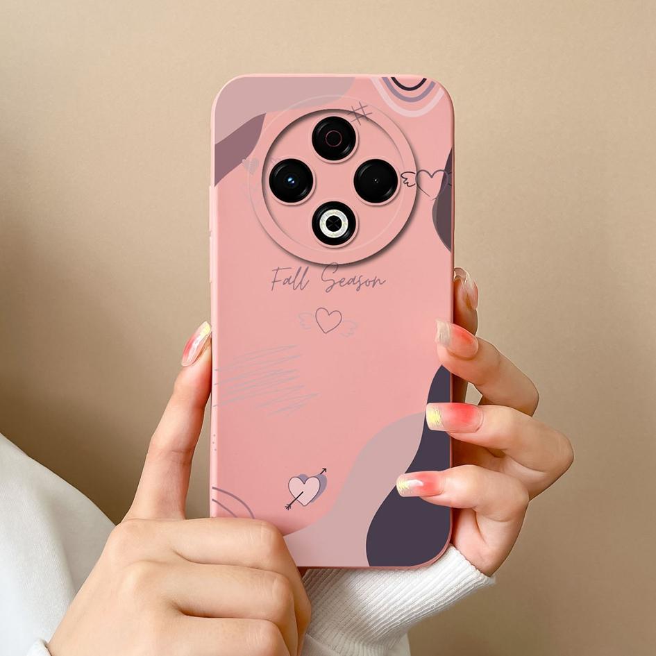 Hot Phone Case For Tecno Spark GO 1 2025 Pop 9 Camon 30S Sprak 20 30 Pro 30C 4G 5G Super Shockproof Soft Silicone Sweet Love Heart New Cover For Tecno
