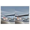 Bright Carbon Fiber Car Front Headlight Eyelid Sticker For Toyota Corolla 06-12