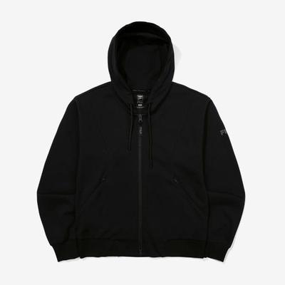 Fila Худи из смесовой хлопковой ткани Тренировочная куртка