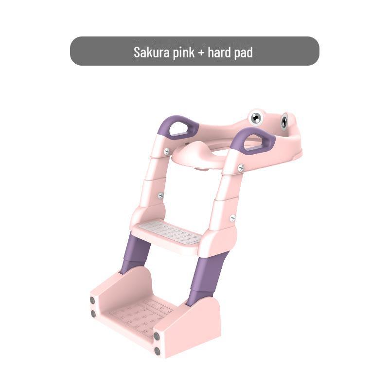 Детское регулируемое сиденье для унитаза с лестницей для мальчиков и девочек