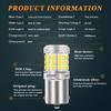 2 шт. Светодиодные лампы 1156 BA15S P21W BAU15S PY21W T20 7440 W21W 3157 1157 P21/5W W21/5W 42smd Светодиодные 95% CanBus Лампа Указатель поворота