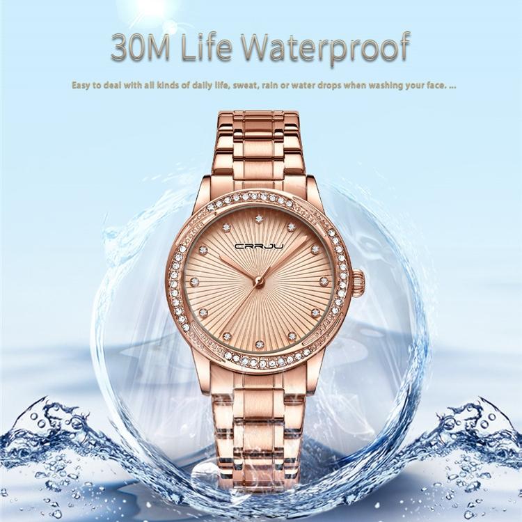 CRRJU-2198 Women's Watch Casual Business Fashion Personality Watch Men's Watch Student Watch Simple