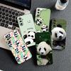 Lovely Panda Cute Silicone Cover for Xiaomi Redmi Note 12 11 10 Pro 10A 10C 12C 13C Note12 12Pro Coque Phone Case