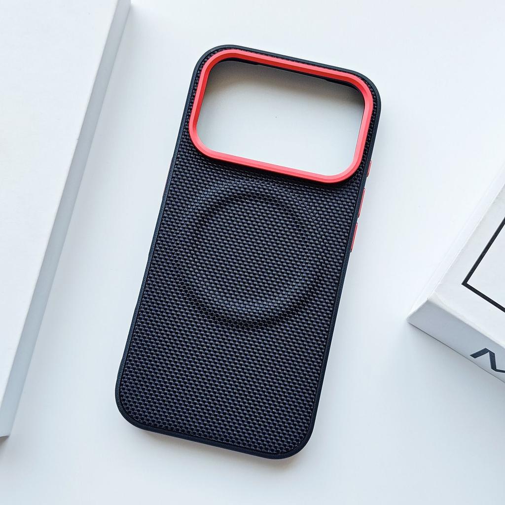Чехол для Xiaomi Poco F8 Ultra, нейлоновый плетеный, матовый, защита от отпечатков пальцев, магнитный, приятный для кожи задний чехол для Xiaomi Poco F8 Pro