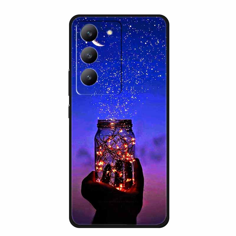 Phone Case For Redmi 15 4G Back Cover Case 6.9" Shockproof Black Silicone Soft Coque For Xiaomi Redmi 15 Case Redmi15 Funda Para