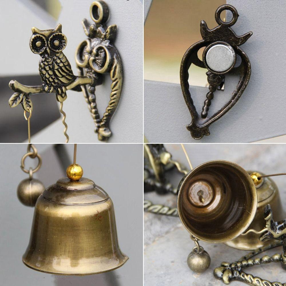 Shape Yard Decoration Home Decoration Metal Bell Animal Doorbell Wind Chime Wall Hanging Ornaments