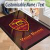 Custom Text Printed Rug AS Roma Non Slip Floor Carpet For Home Room Decor