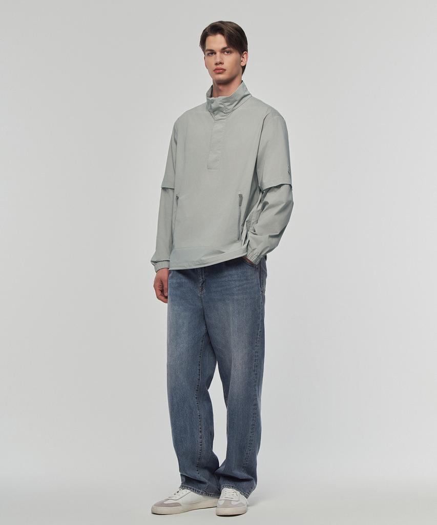 Duvetica Poligno Anorak (Charcoal Grey) (Men'S Windproof Jacket)