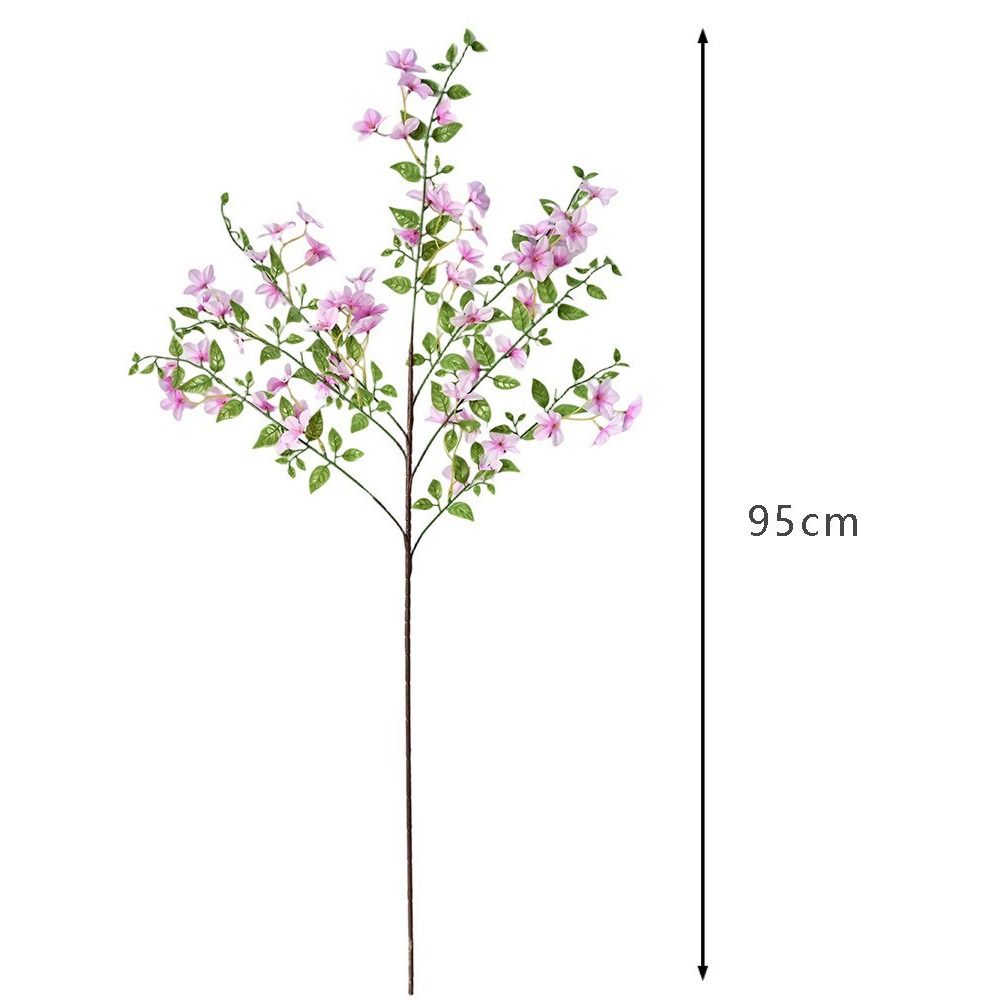 Long Stems Artificial Lilac Flower Vibrant Fake Flowers Artificial Flower Bouquets  Wedding Party