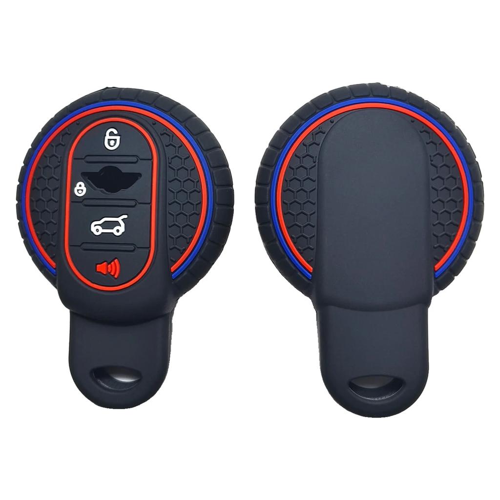 Силиконовый чехол для ключа автомобиля для BMW MINI COOPER R60 R56 S ONE JCW F54 F55 F56 F57 F60 CLUBMAN COUNTRYMAN Резиновый набор защитных оболочек для пульта