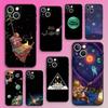 Игровой чехол O-OuterS Wilds для iPhone 16,15,14,13,12,11,Plus,Pro Max,XS,X,E,SE,Mini, Мягкий силиконовый, Черный