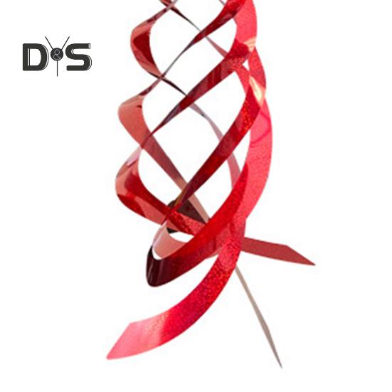 Спиральный отражатель для отпугивания птиц, высокоотражающий вращающийся спиннер для дома и улицы, сада, двора, фермы, подвесное устройство для отпугивания птиц, украшение