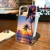Чехол для телефона «Закат» для iPhone 17, 16, 15, 14, 13, 12, 11 Plus, Pro Max Мягкий прозрачный чехол