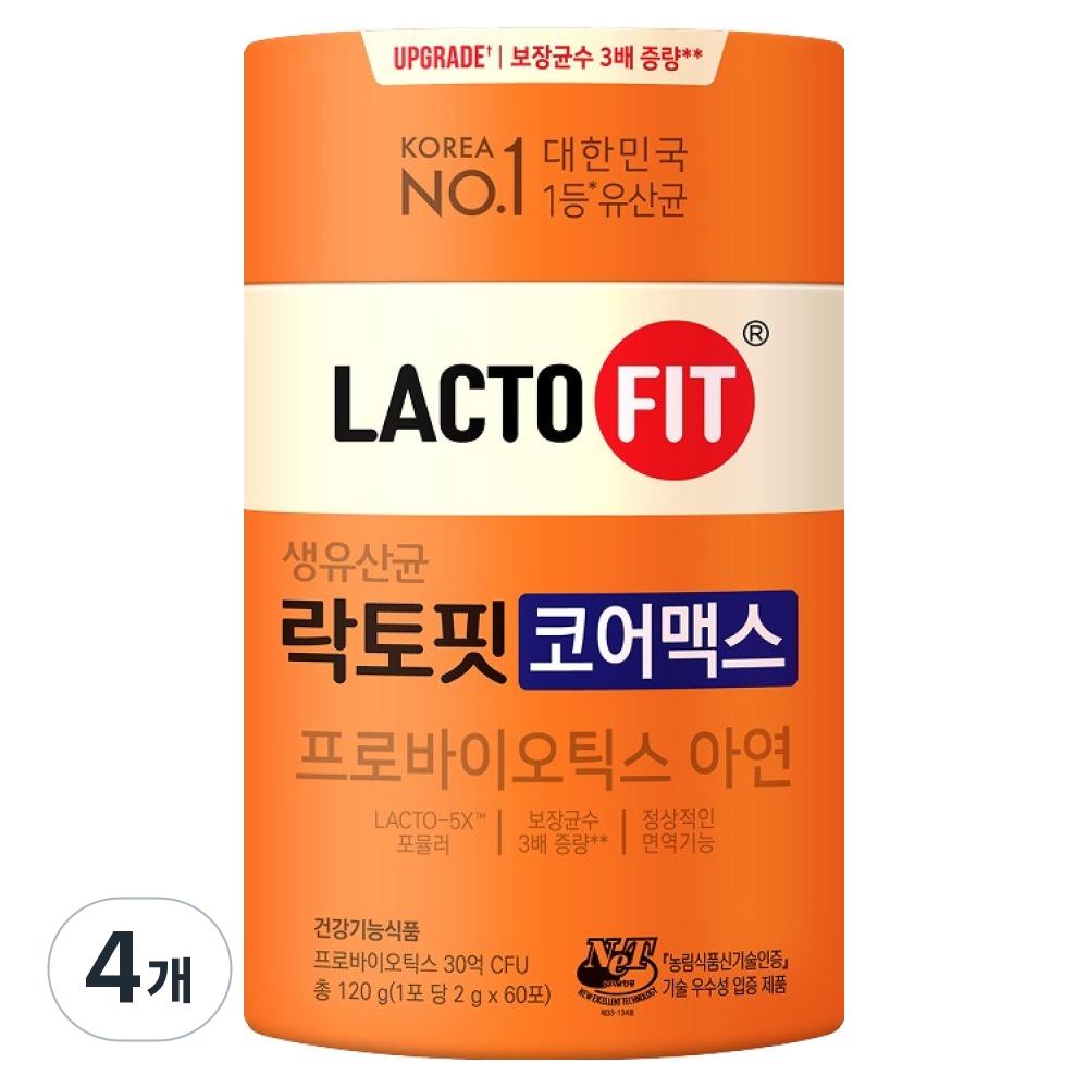 Lactofit Live Probiotics Coremax 60p 120g 4 pcs