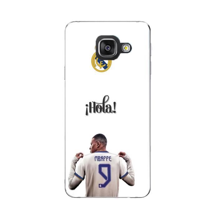 Coque - Maniacase - Samsung Galaxy A5 2017 - Kylian Mbappe - Noir - Souple