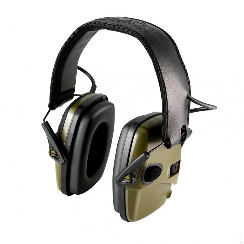 Электронная защита ушей Регулируемая гарнитура для игр Строительство Охота