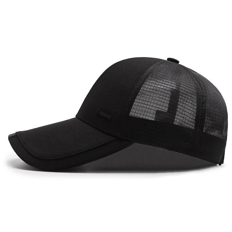 Northwood Men's Caps Breathable Summer Baseball Cap Male Adjustable Women's Hat Long Visors Trucker Cap