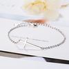 Fashion Cross Charm Bracelet For Women Bracelet &Bangle Jewelry Birthday Party Pulseras Mujer Sl349
