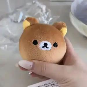 Аниме Плюшевая игрушка-медведь Рилаккума Сквиши Японский стиль Медленно поднимающаяся Снятие стресса Снятие тревожности Мягкая сжимаемая Подарки на день рождения
