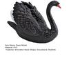 Simulation Swan Model White Swan Figurine Miniature Farm Animal Educational Toy Realistic Poultry Decoration Ornament