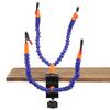 7pcs Flexible Arms Flexible Soldering Holder Blue Wire Clip Holder  Circuit Board Repairing