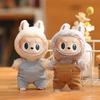 For 17cm Labubu Doll Clothes Fashion Clothes Hoodies Doll Clothes Color Match Hoodies Dolls Accessories Cute Decoration Little Cloths