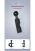 N-STAR Motorcycle Dual-use Handlebar Mount with Long Bar and Fixed Ball Head