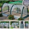 2m PE Garden Insulation Tunnel: Movable, Rainproof, Breathable Greenhouse for Plants and Succulents.