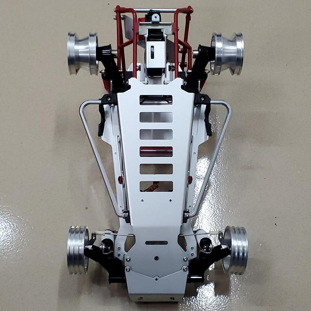 OP Parts Front Bumper with Aluminum Fog Lamps for Tamiya Wild One Off Roader