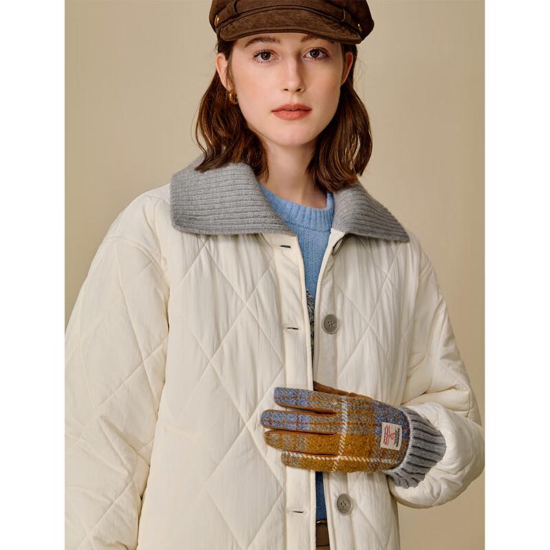 INMAN Women's Faux 2-Piece Quilted Knit Winter Coat