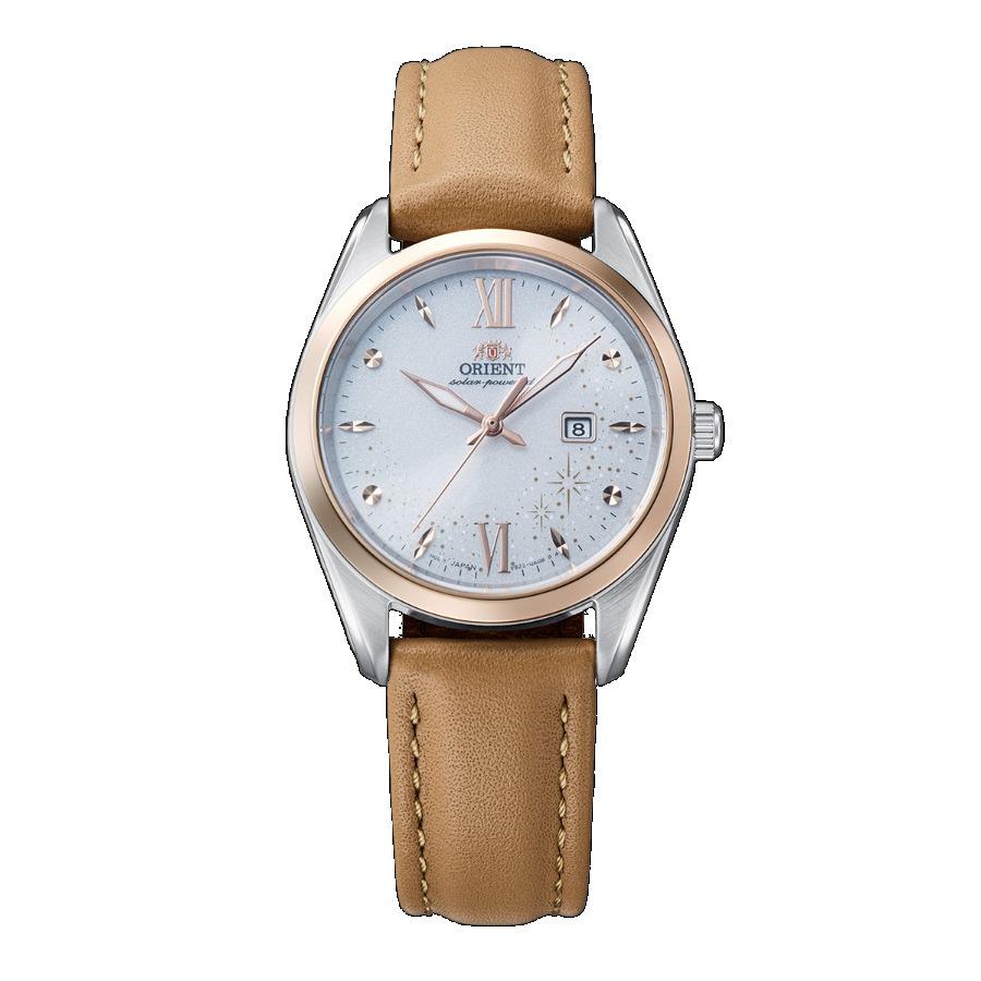Женские солнечные часы Orient Warm Brown RA-WG0604S10B