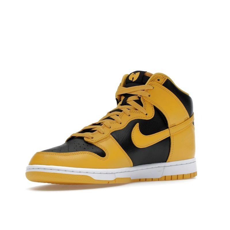 Wu-Tang X Nike Dunk High Retro Premium 2024 Unisex Sneakers Yellow Black Pollen HJ4320-001