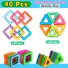 Магнитные Строительные Блоки Конструкторы Игрушка Для Детей DIY Игрушки STEM Обучение Образовательные Магнитные Игрушки Подарок на День Рождения