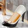 Creative High Heels Soap Dish Holder Drain Portable Home Bathroom El Soap Box Tray Bathroom Accessories Crafts Gift