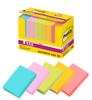 3M Клейкие Прочные Милые 75 x 90 Листов x 10 Стикеры Post-it, Клейкие, Заметки-гармошка, Разноцветные, 50 мм, Блоки, 6561SSPOP-AN2