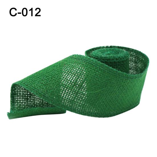 Puntos 2 м деревенская натуральная джутовая лента из гессианской мешковины в рулоне для шитья упаковка DIY ремесло