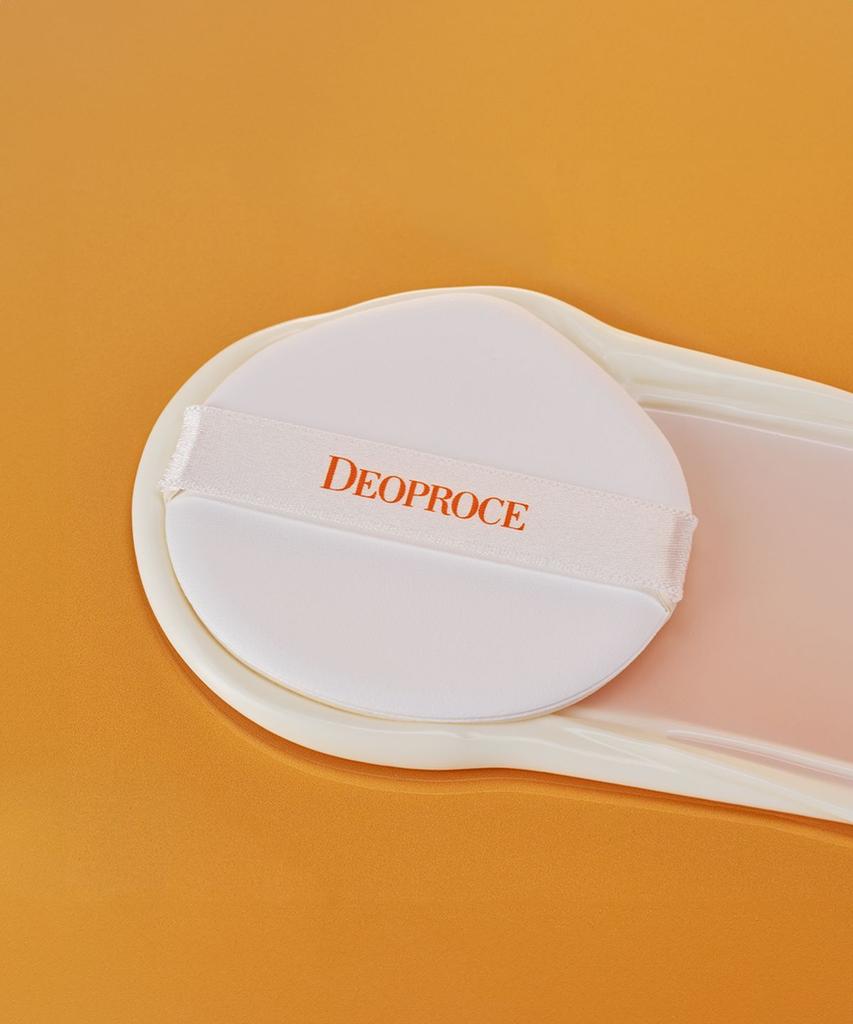 [DEOPROCE] Веганская солнцезащитная кушон-пудра для защиты от УФ-лучей на весь день SPF50+ PA++++ 25 г