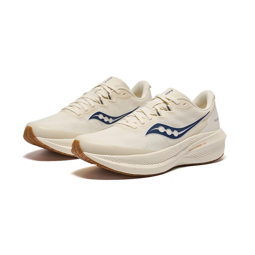 SAUCONY Triumph 21 SE Comfortable Versatile Non-Slip Durable Low-Top Casual Running Shoes Unisex Sneaker Beige S28273-2