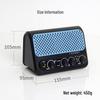 Портативный мини-динамик для электрогитары Bluetooth с перезаряжаемой батареей и поддержкой наушников