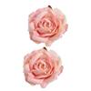 55KF 2 шт. Подхваты для штор из искусственных роз для оконных драпировок, прочные, из полиэстеровой ткани, декоративные держатели-клипсы