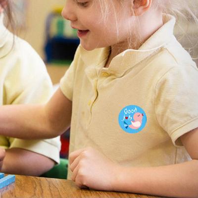 1 рулон красивых без остатков DIY яркие цветные милые мультяшные животные наклейки для книги вдохновляющие