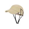 Quick-dry Women Baseball Cap for Surfing Sports Summer Sun Hats Outdoor Travel Men Riding Cap with Hideable Windproof Rope