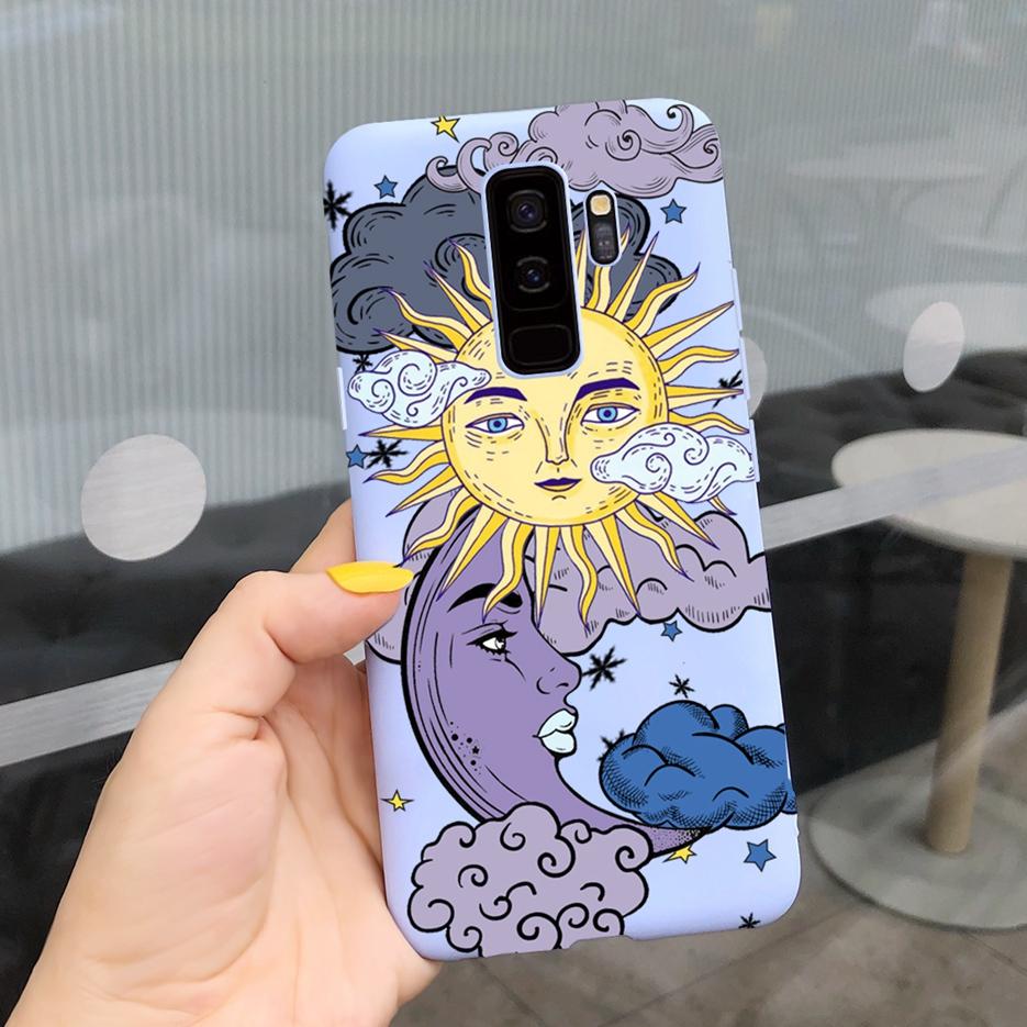 Чехол для Samsung Galaxy S9 Plus S9+ G965F Милый Конфетный Расписной Fundas Матовый Чехол для Samsung S9 S9+ S 9 Plus Чехол для Телефона Мягкие Сумки