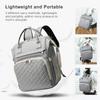 Portable Diaper Bag Backpack Large Capacity Water-resistant Travel Baby Nursing Bag Mommy Bag with