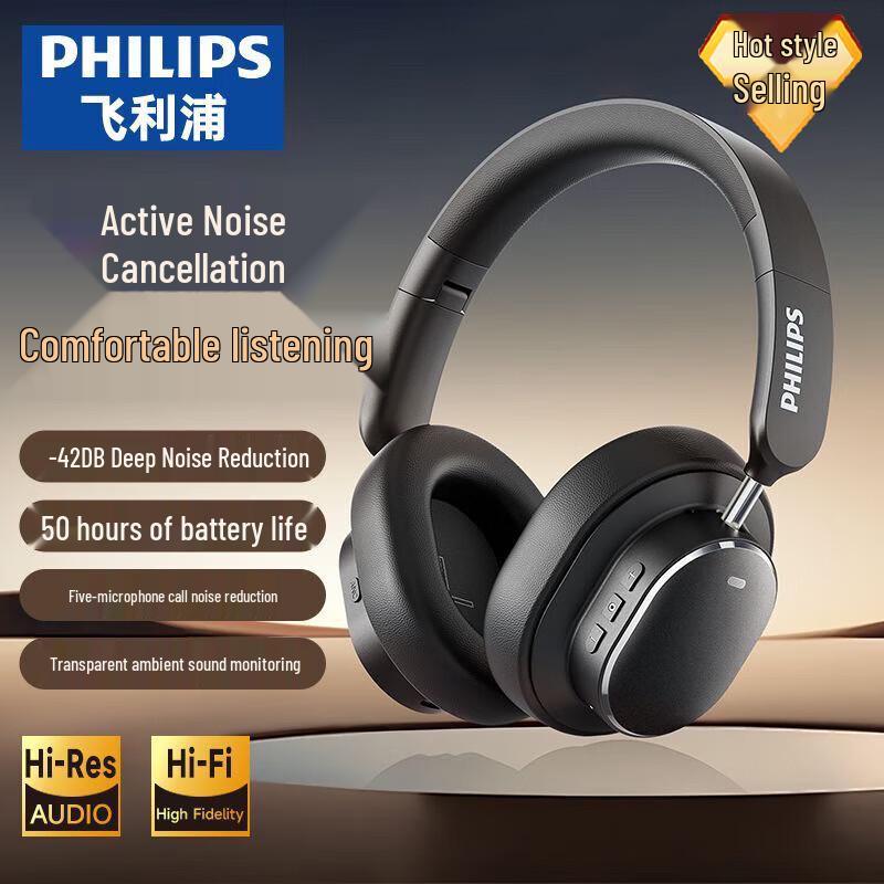 Philips Беспроводные наушники с активным шумоподавлением TAH5519