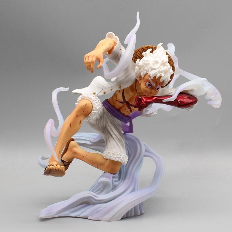 Аниме One Piece Бог Солнца Ника Луффи Фигурка Шестерня 5 Луффи ПВХ Фигурка GK Статуя Коллекция Модель Игрушки Для Детей Подарки