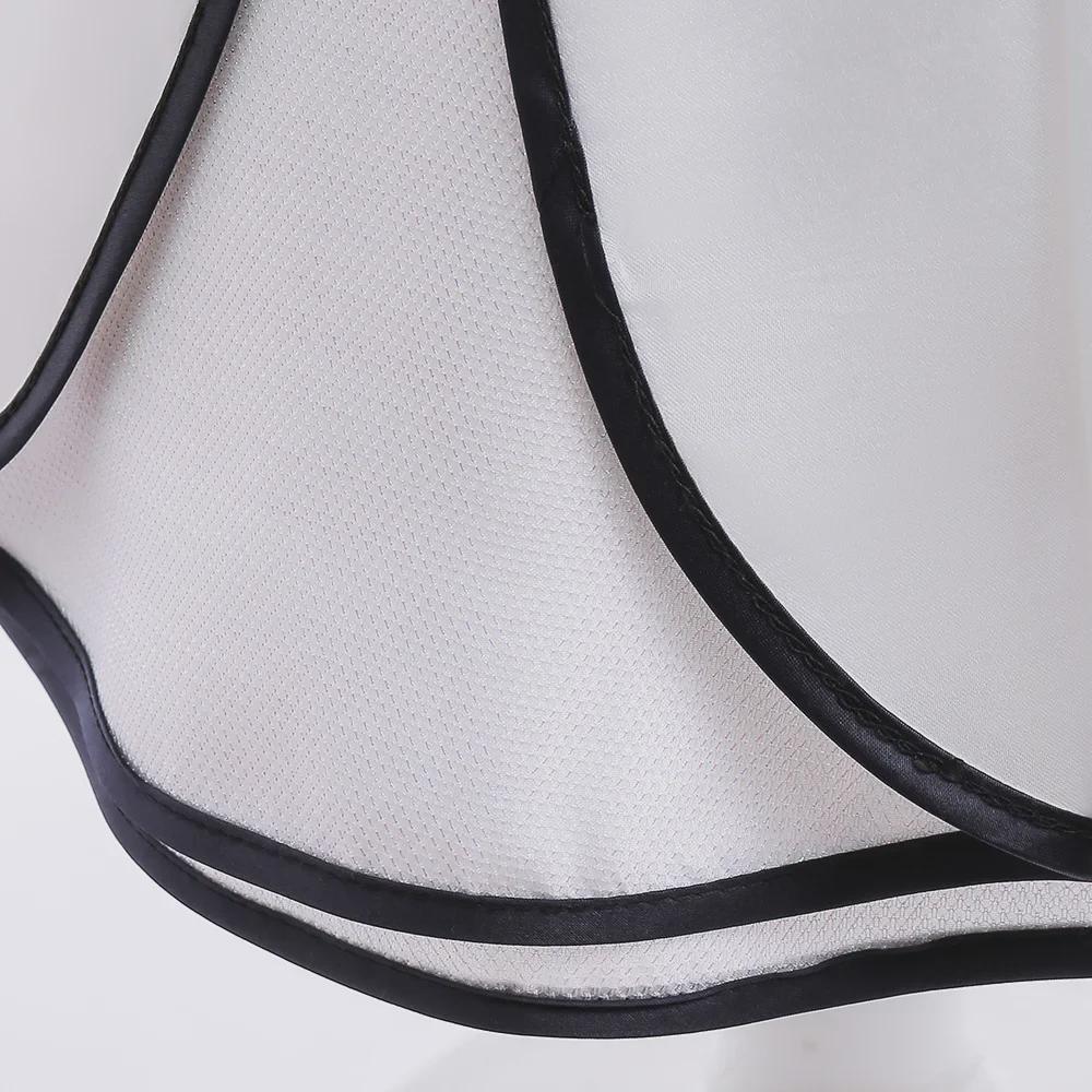 Платье принцессы на день рождения для девочек в западном стиле: Черно-белое свадебное платье для девочек-цветочниц для маленьких детей