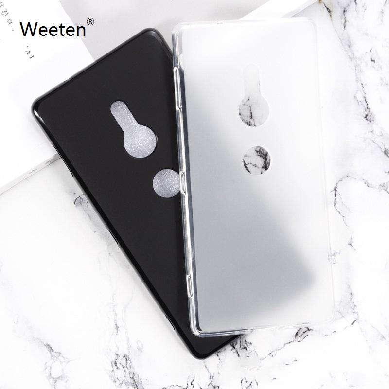 Для Sony Xperia XZ XZ1 Mini XZ2 XZ3 XP XZ2 Премиум тонкий мягкий чехол из ТПУ гелевый удобный матовый защитный чехол силиконовый чехол