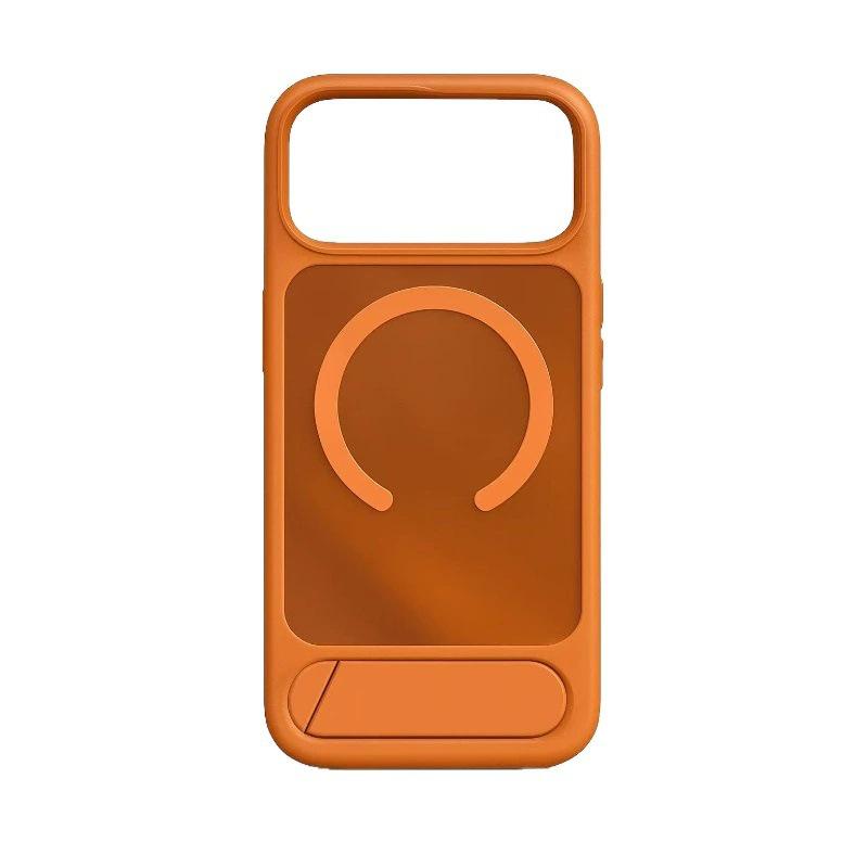 Матовый Магнитный Противоударный Чехол-Подставка для iPhone 17 Pro Max