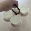 Folding 4-cup Coffee Carrier Plastic Drink Holder Butterfly Shape Drink Carrier  Outside Party